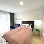 Lägenhet Superior Blue Przy Plazy- Free Pool, Saunas, Jacuzzi, Fitness, Salzgrotte