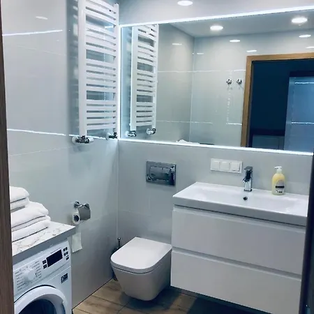 Superior Blue Przy Plazy- Free Pool, Saunas, Jacuzzi, Fitness, Salzgrotte Apartamento Kołobrzeg