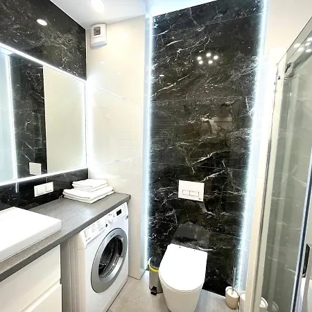 公寓 Superior Blue Przy Plazy- Free Pool, Saunas, Jacuzzi, Fitness, Salzgrotte