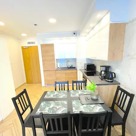 公寓 Superior Blue Przy Plazy- Free Pool, Saunas, Jacuzzi, Fitness, Salzgrotte *