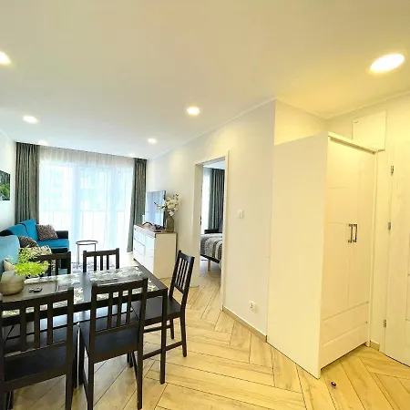 Superior Blue Przy Plazy- Free Pool, Saunas, Jacuzzi, Fitness, Salzgrotte Apartment Kolobrzeg