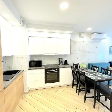 Superior Blue Przy Plazy- Free Pool, Saunas, Jacuzzi, Fitness, Salzgrotte Apartment *
