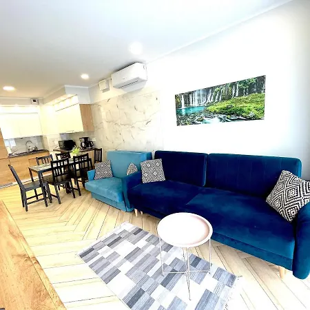 Superior Blue Przy Plazy- Free Pool, Saunas, Jacuzzi, Fitness, Salzgrotte Kołobrzeg