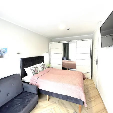 公寓 Superior Blue Przy Plazy- Free Pool, Saunas, Jacuzzi, Fitness, Salzgrotte 科沃布热格