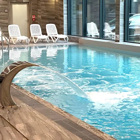 Apartment Superior Blue Przy Plazy- Free Pool, Saunas, Jacuzzi, Fitness, Salzgrotte *