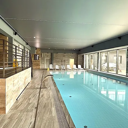 公寓 Superior Blue Przy Plazy- Free Pool, Saunas, Jacuzzi, Fitness, Salzgrotte 科沃布热格