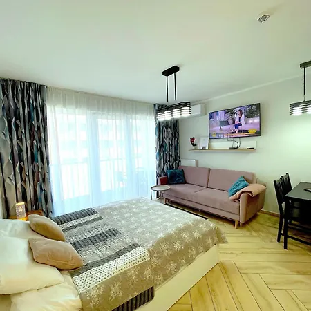 Apartment Superior Blue Przy Plazy- Free Pool, Saunas, Jacuzzi, Fitness, Salzgrotte Kolobrzeg
