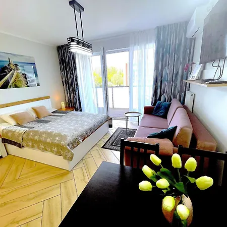 Superior Blue Przy Plazy- Free Pool, Saunas, Jacuzzi, Fitness, Salzgrotte 科沃布热格