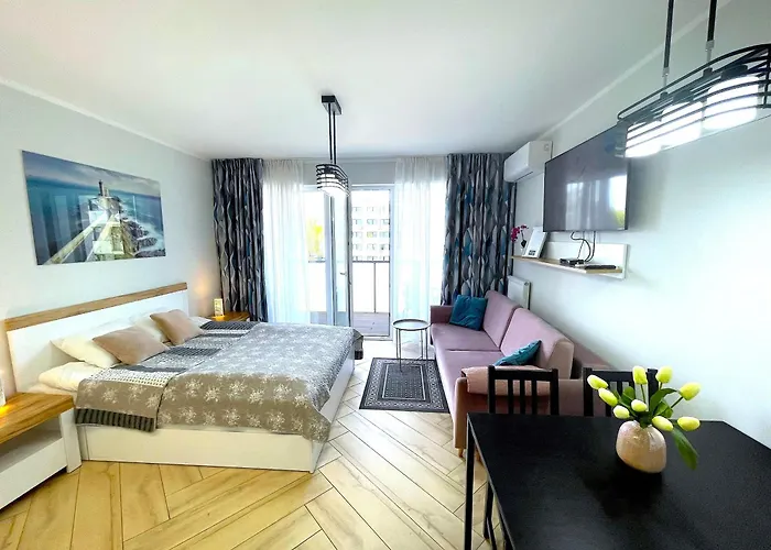 Apartament Superior Blue Przy Plaży *